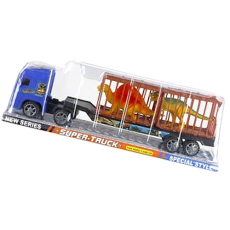 Transporter Truck with 2 Dino's 42cm
